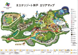 ネスタリゾート神戸エリアマップ